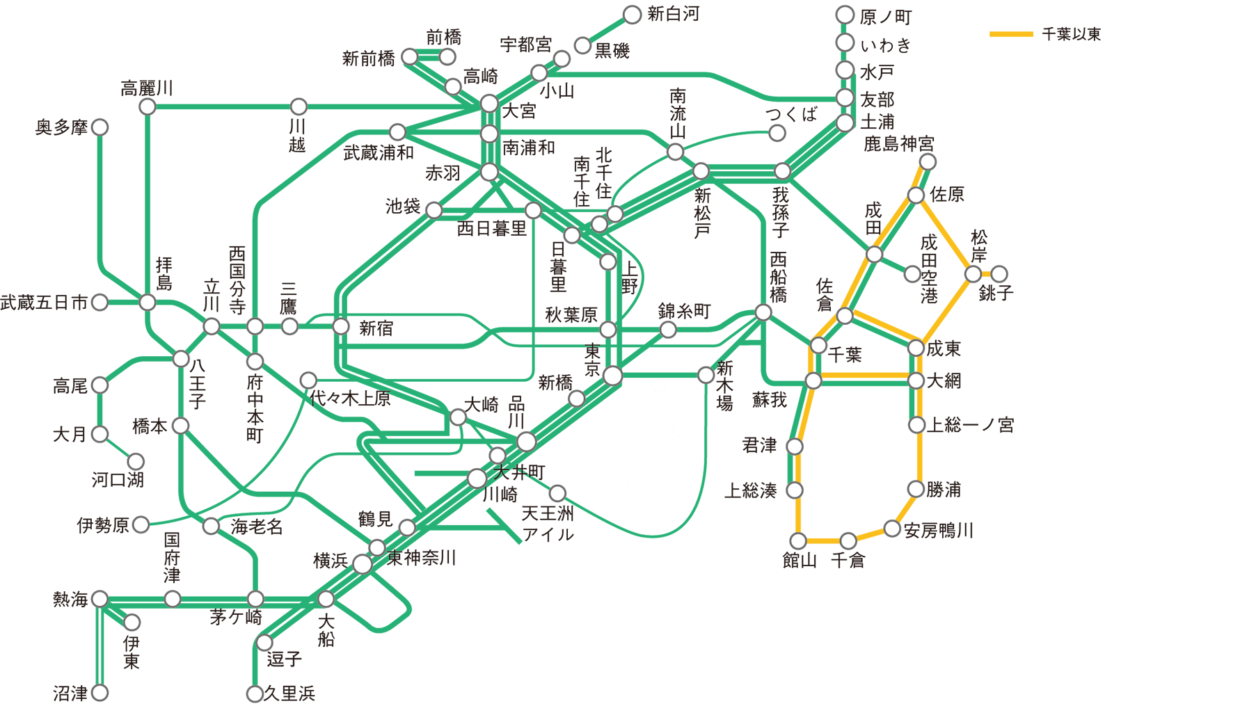 掲出路線図